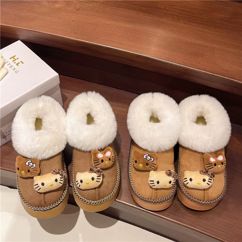 Hello Kitty's Plushy Snow Boot 