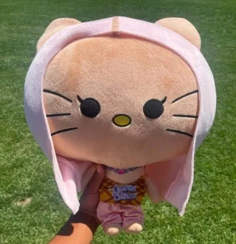 New Hello Selena Hello Kitty Tupac Travis Scott Bruno Anime Plush Toy Plushie Toys Stuffed Soft Plush Children Gifts Custom