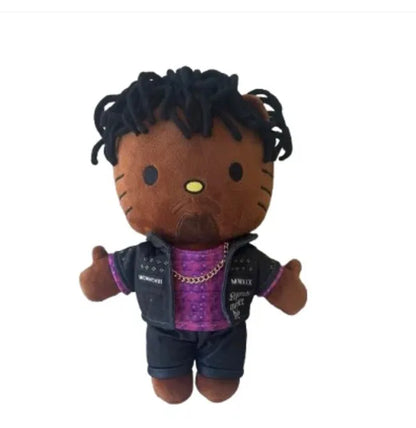 New Hello Selena Hello Kitty Tupac Travis Scott Bruno Anime Plush Toy Plushie Toys Stuffed Soft Plush Children Gifts Custom