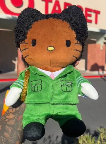 New Hello Selena Hello Kitty Tupac Travis Scott Bruno Anime Plush Toy Plushie Toys Stuffed Soft Plush Children Gifts Custom