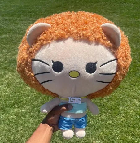 New Hello Selena Hello Kitty Tupac Travis Scott Bruno Anime Plush Toy Plushie Toys Stuffed Soft Plush Children Gifts Custom