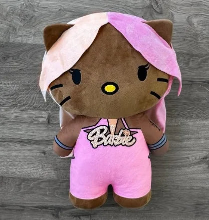 New Hello Selena Hello Kitty Tupac Travis Scott Bruno Anime Plush Toy Plushie Toys Stuffed Soft Plush Children Gifts Custom