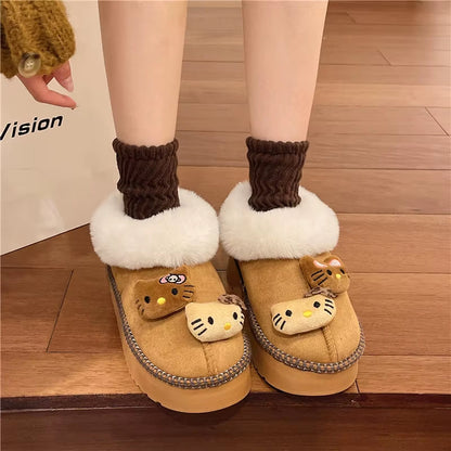 Hello Kitty's Plushy Snow Boot 